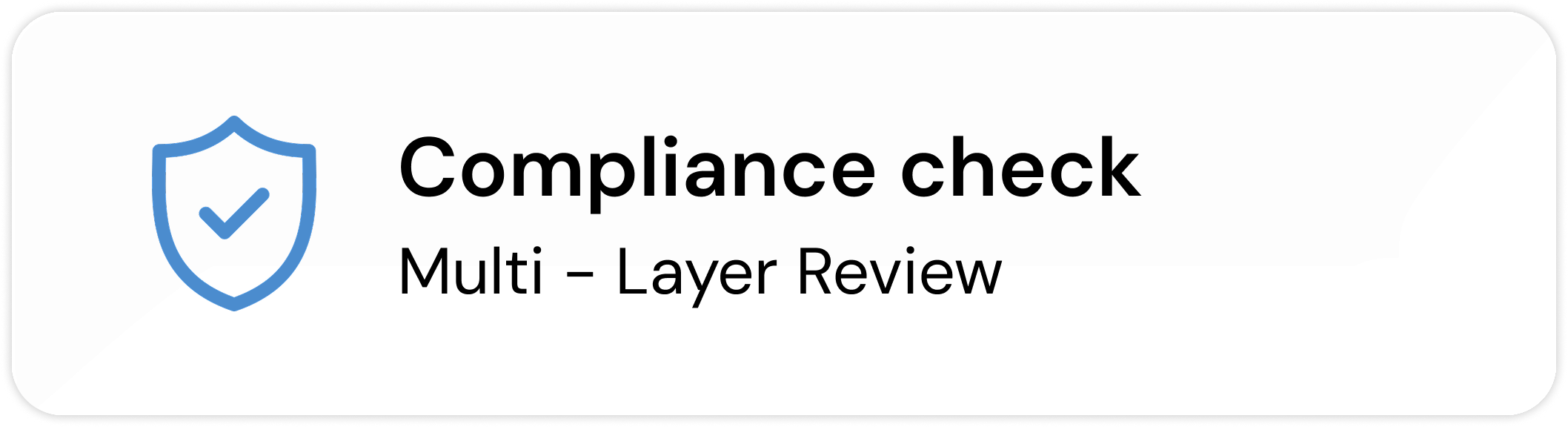 Compliance Check